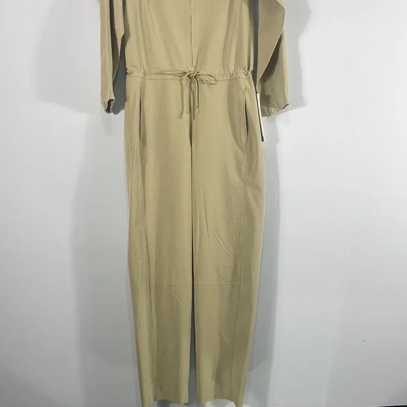 Lululemon Ventlight Zippered, Flight Suit,Tan, Khaki,Drawstring,Onesie,Size 2 - Picture 8 of 15